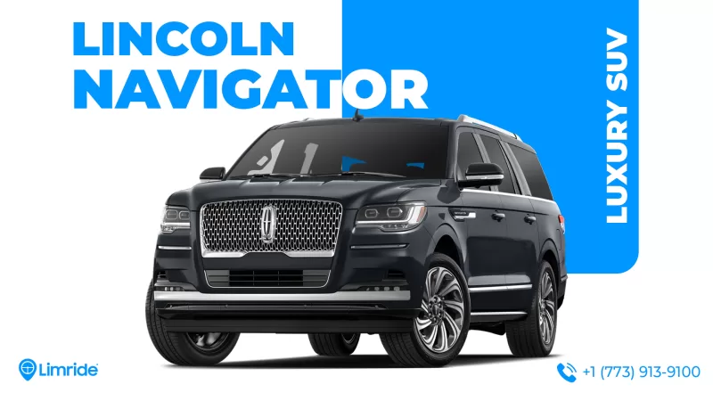 lincoln navigator chicago limo service transportation private chauffeur airport limo